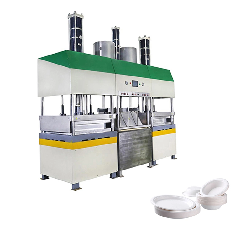 Semi Automatic Disposable Biodegradable Tableware Pulp Molding Machine Semi Automatic Production Line